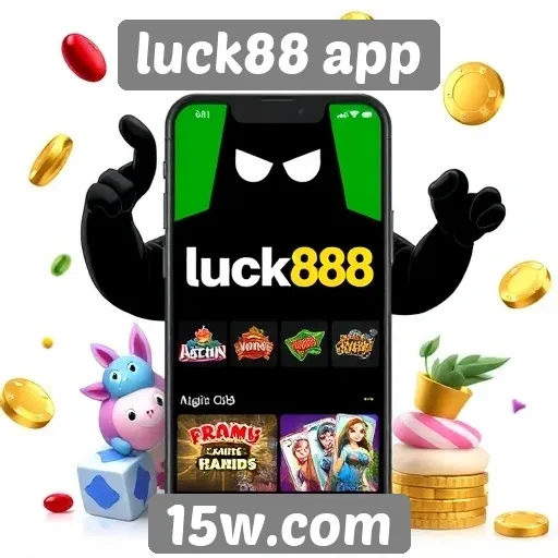 Opções de jogos disponíveis no luck88 app